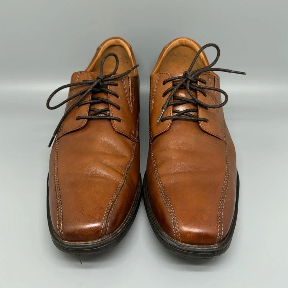 Clarks Tildan Walk Oxford Leather Dress Shoes Men’s Sz‎ 10
